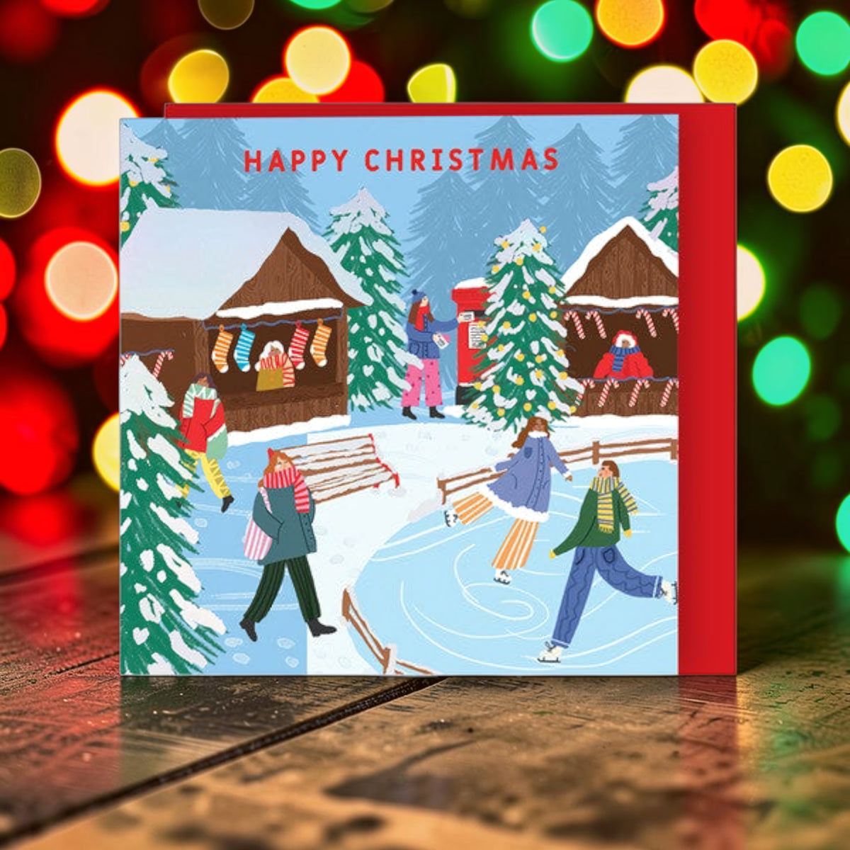 Christmas Fair Cards- pack of 8