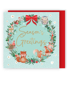 Wreath - Woodland Animals - pack of 8