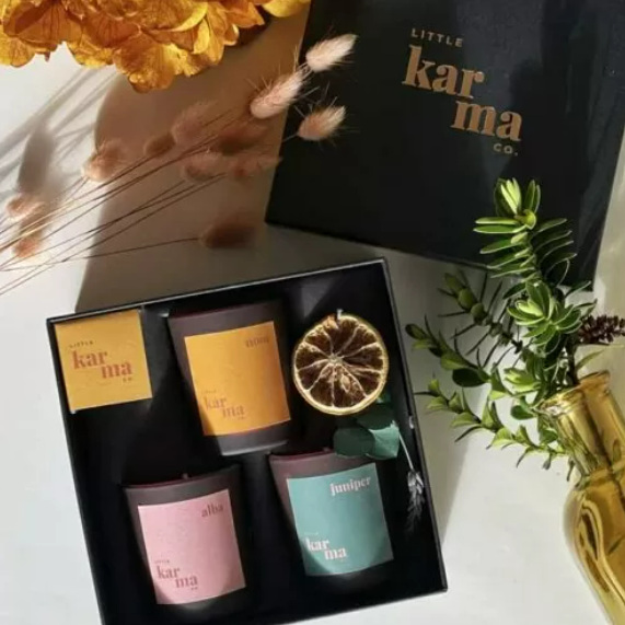 Little Karma Wellbeing Candle Gift Set