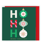 Ho Ho Ho (Baubles) - pack of 8
