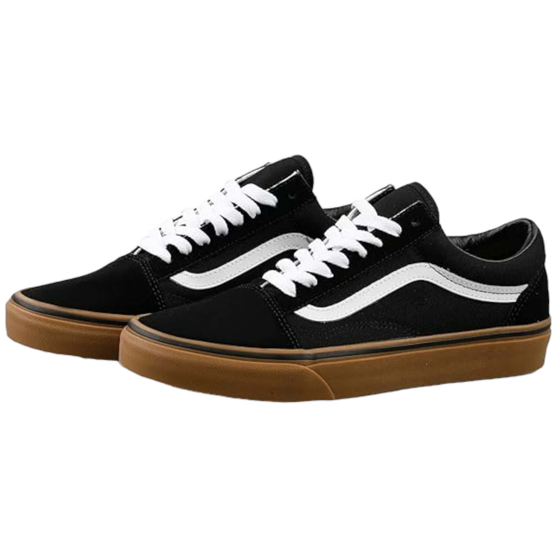 Vans Old Skool Black Gumsole/ Medium Gum Shoes