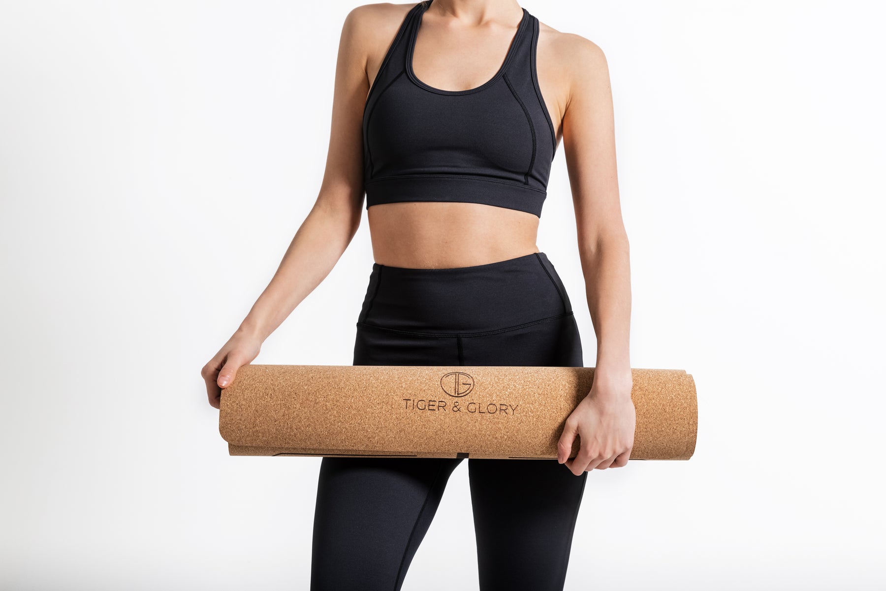 Tiger & Glory Black Sports Bra