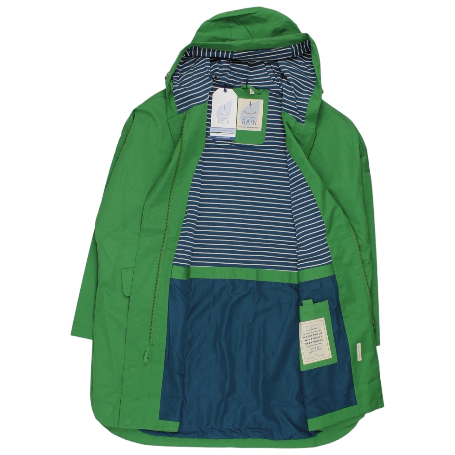 Seasalt Seconds Green Beachcombing Coat