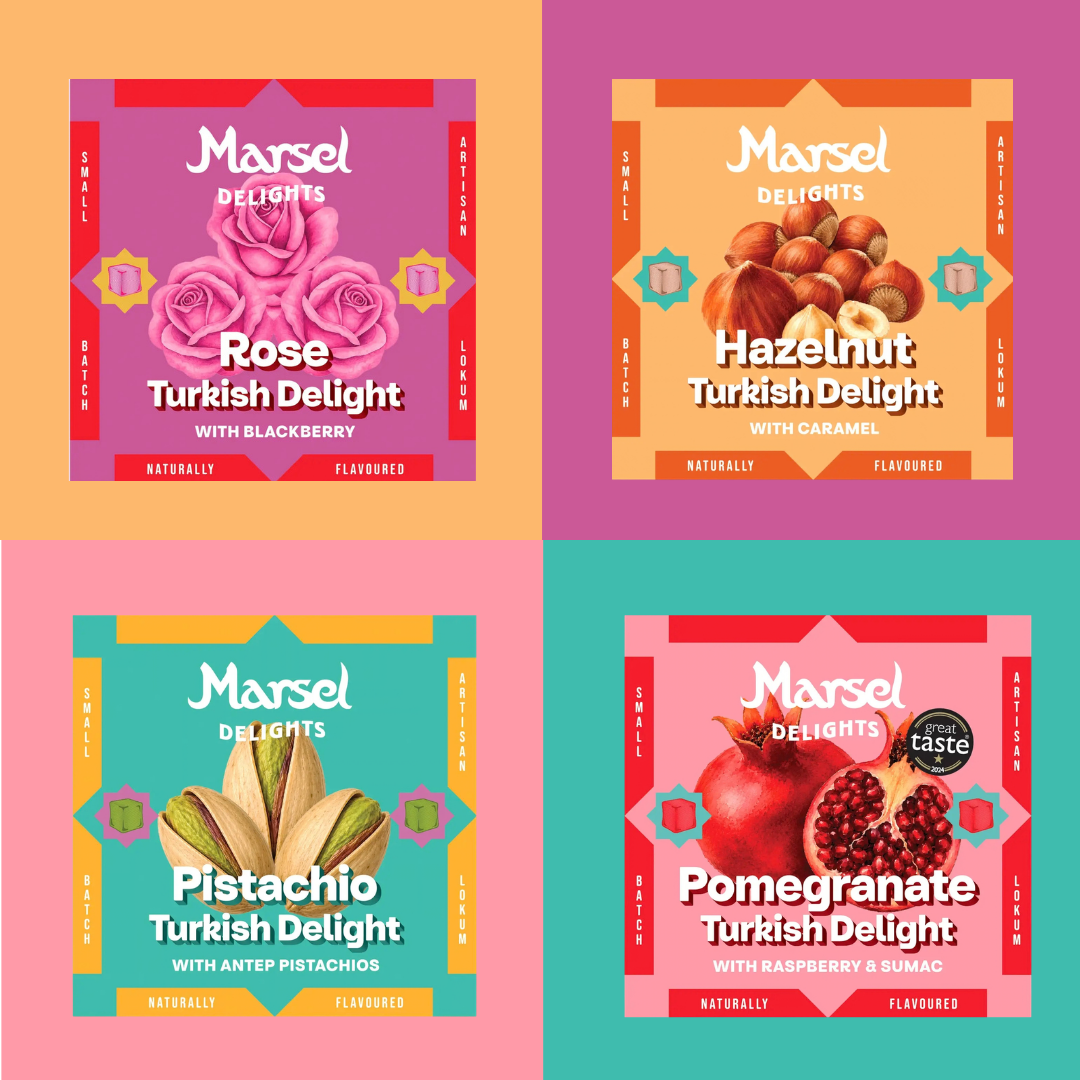 Artisan Turkish Delight - 4 flavours