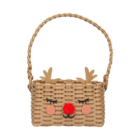 Recycled Paper Reindeer-shaped Basket
