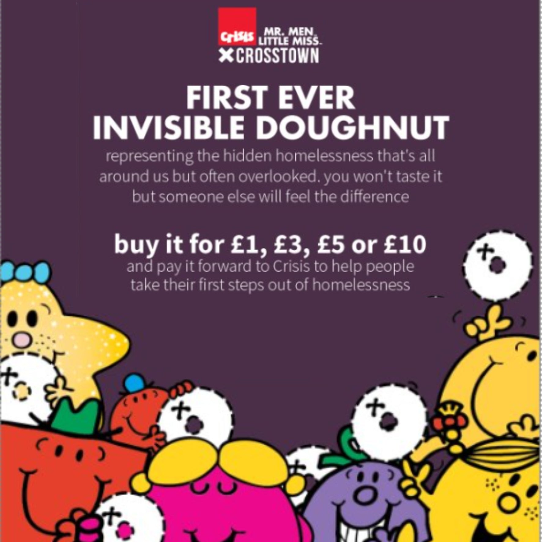 MMLM & Crosstown Doughnuts Individual Coaster - 5 designs