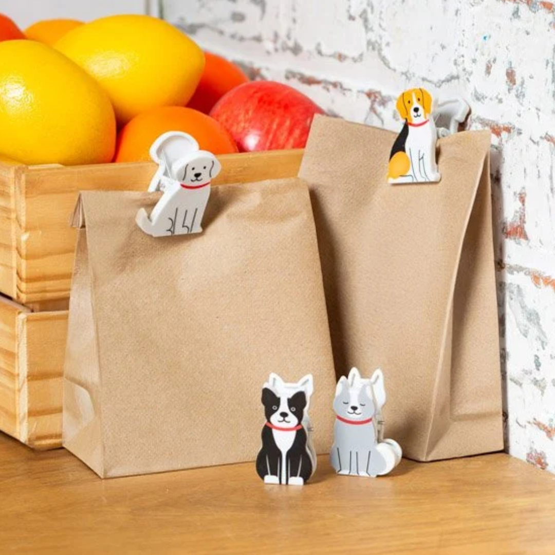 Happy Pup Bag Clips