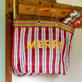 Recycled Plastic "Merry" Tote Bag