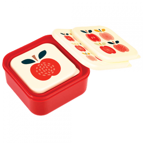 Snack boxes (set of 3) - Vintage Apple