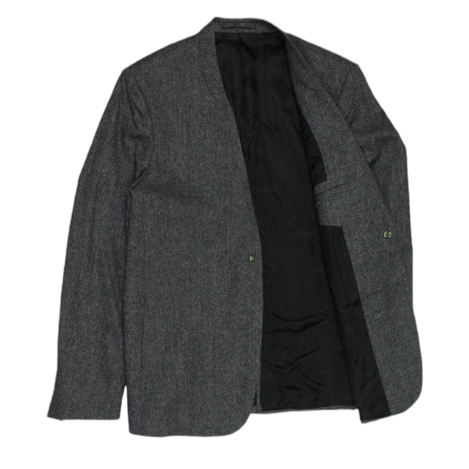 COS Grey Collarless Jacket