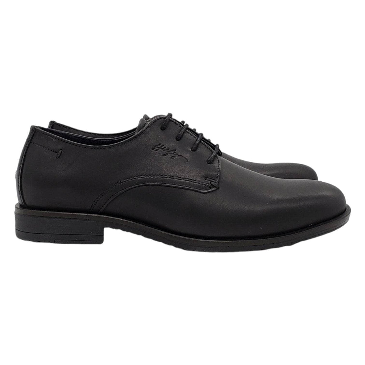 Tommy Hilfiger Black Lace Up Shoe