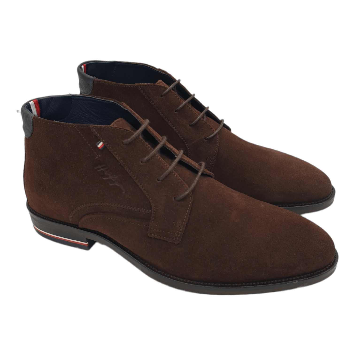 Tommy Hilfiger Brown Desert Boots Shop from Crisis Online
