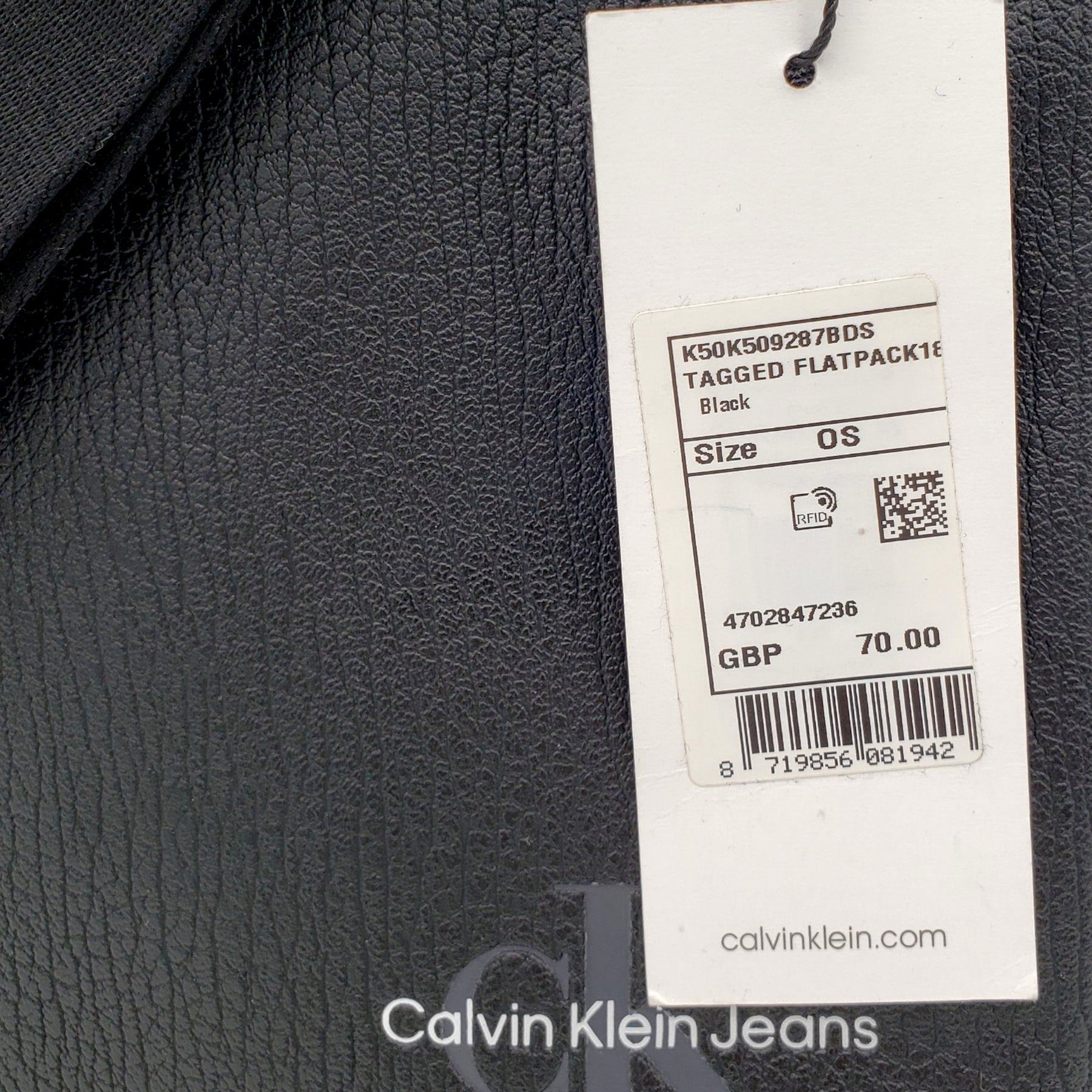 Calvin Klein Jeans Black Pouch Bag