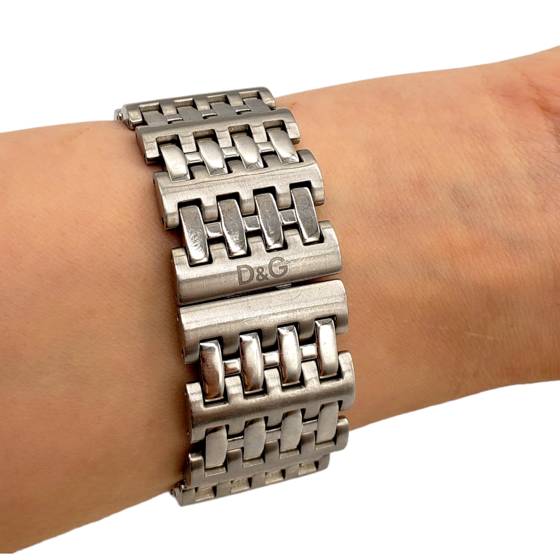 Silver d&g watch Clearance