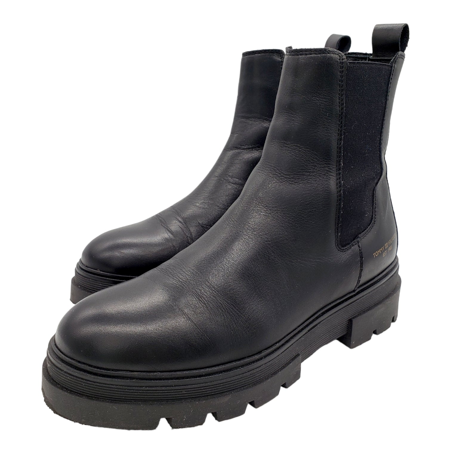 Tommy Hilfiger Black Chelsea Boot