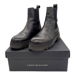 Tommy Hilfiger Black Chelsea Boot