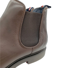 Tommy Hilfiger Brown Chelsea Ankle Boots