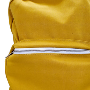 Threadline Mustard Fabric Backpack