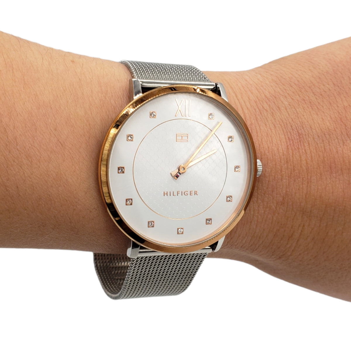 Tommy Hilfiger Gold Large Dial Watch