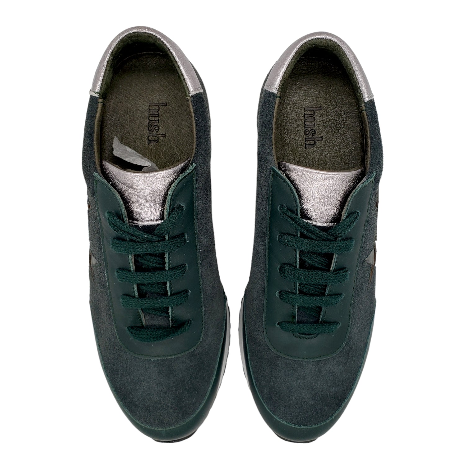 Hush Forest/Silver Bedale Trainers