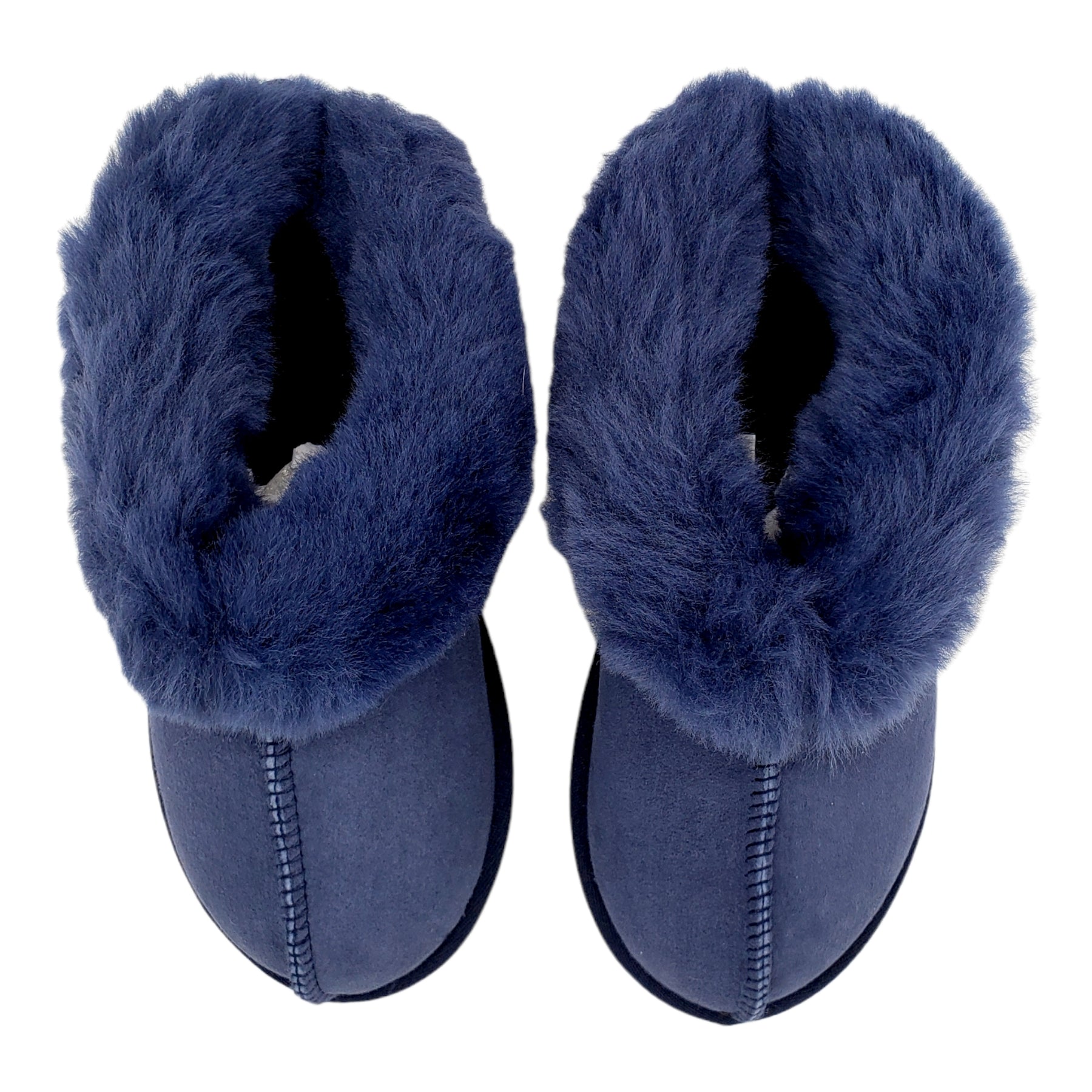 Hush Blue Sheepskin Snug Slippers