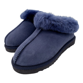 Hush Blue Sheepskin Snug Slippers