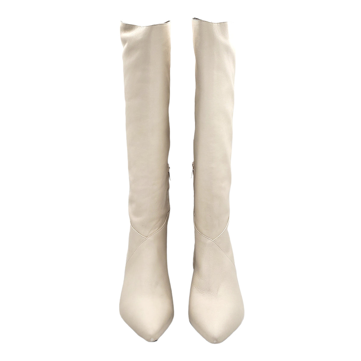 Hush Cream Knee Length Milford Boots