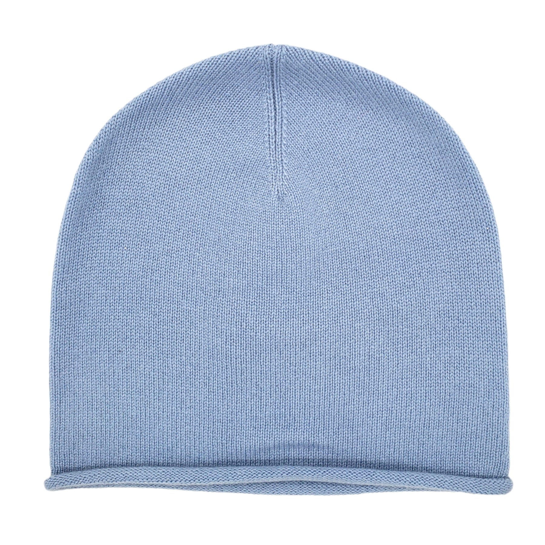 Hush Smokey Blue Cashmere Beanie