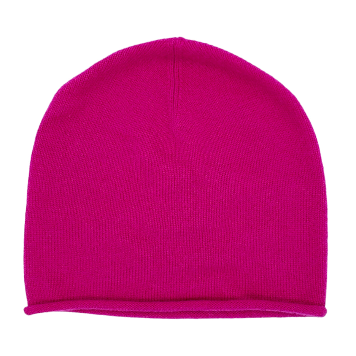Hush Cerise Pink Cashmere Beanie