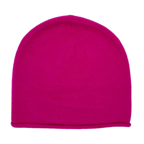 Hush Cerise Pink Cashmere Beanie