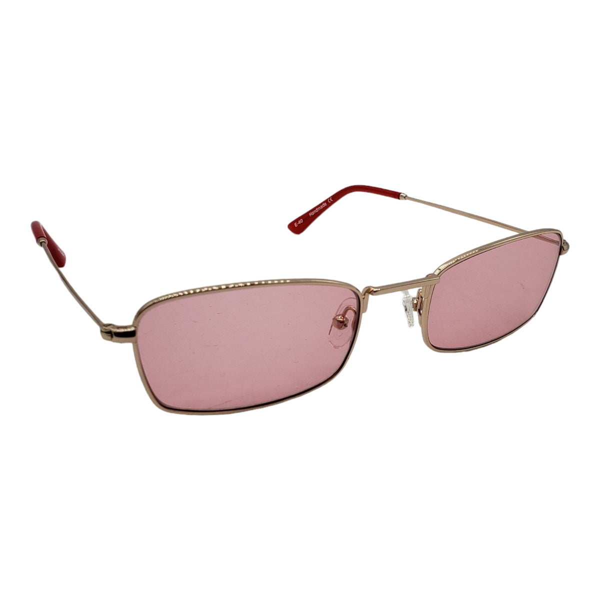 Sun Buddies E-40 Style Gold / Twizzles Red Sunglasses