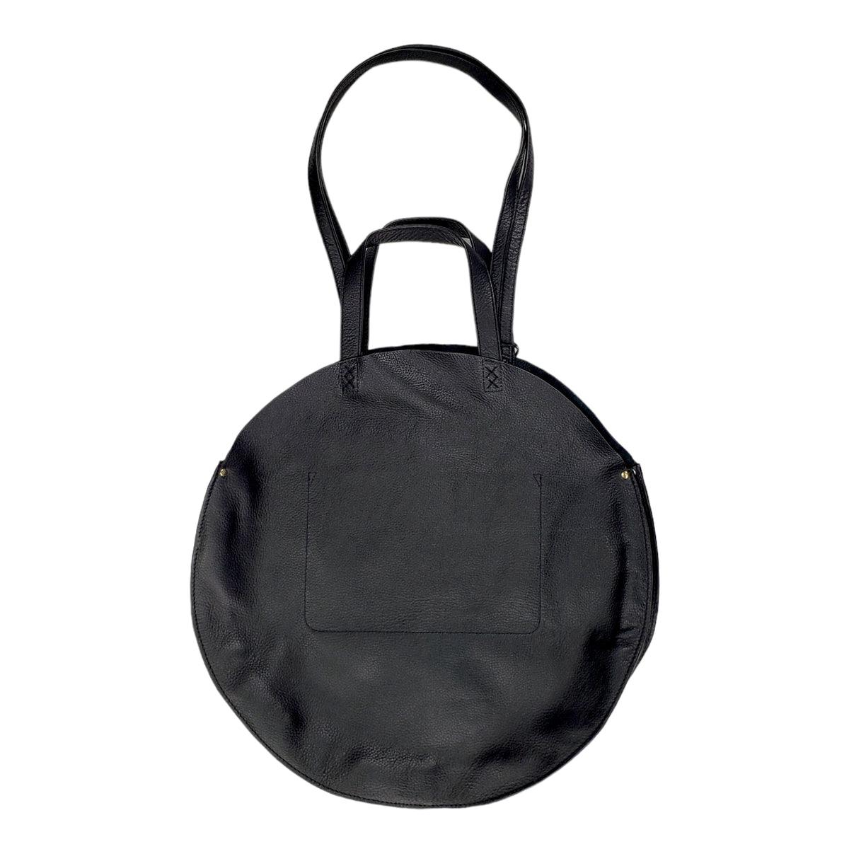 Hush Black Leather Ines Shopper