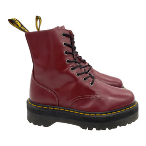 Dr. Martens Cherry Red 8 Holed Boots