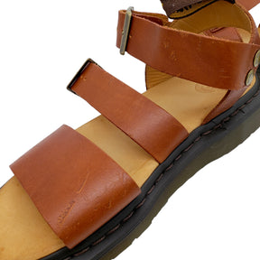 Dr. Martens Cognac  Wide Strap Sandals