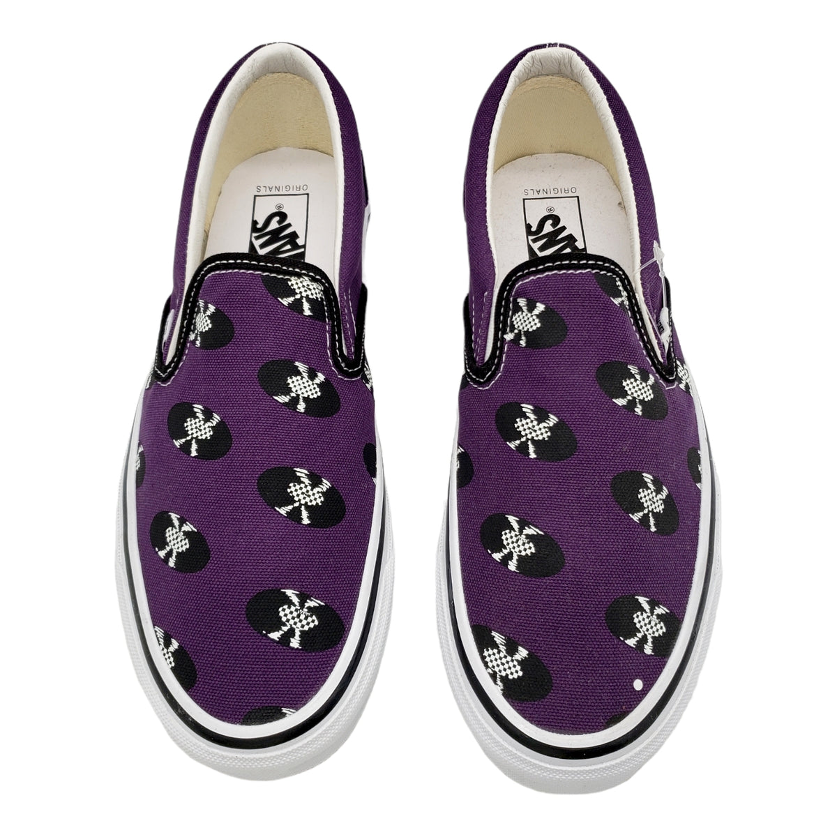 Vans x Wacko Maria Purple Slip On Canvas Trainers