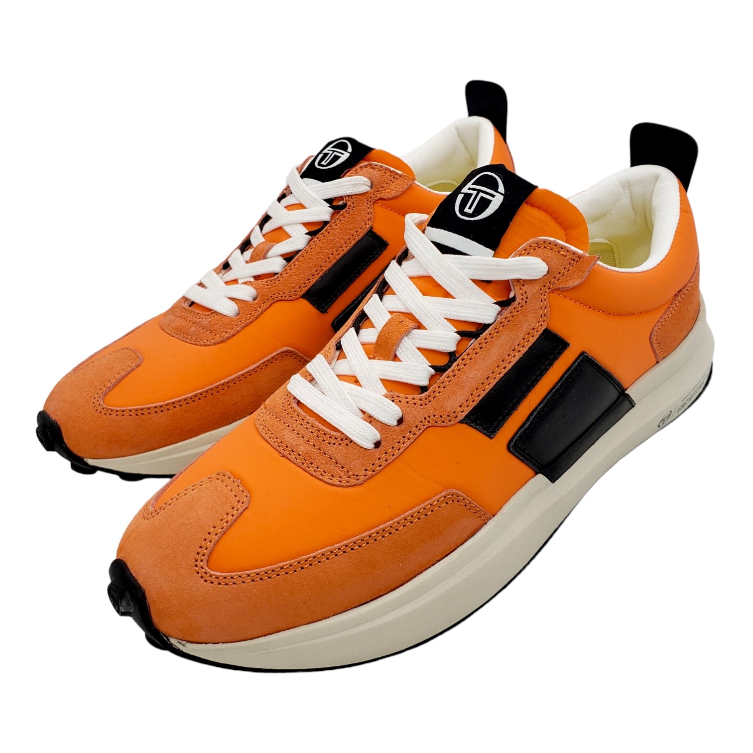 Basket homme shop orange