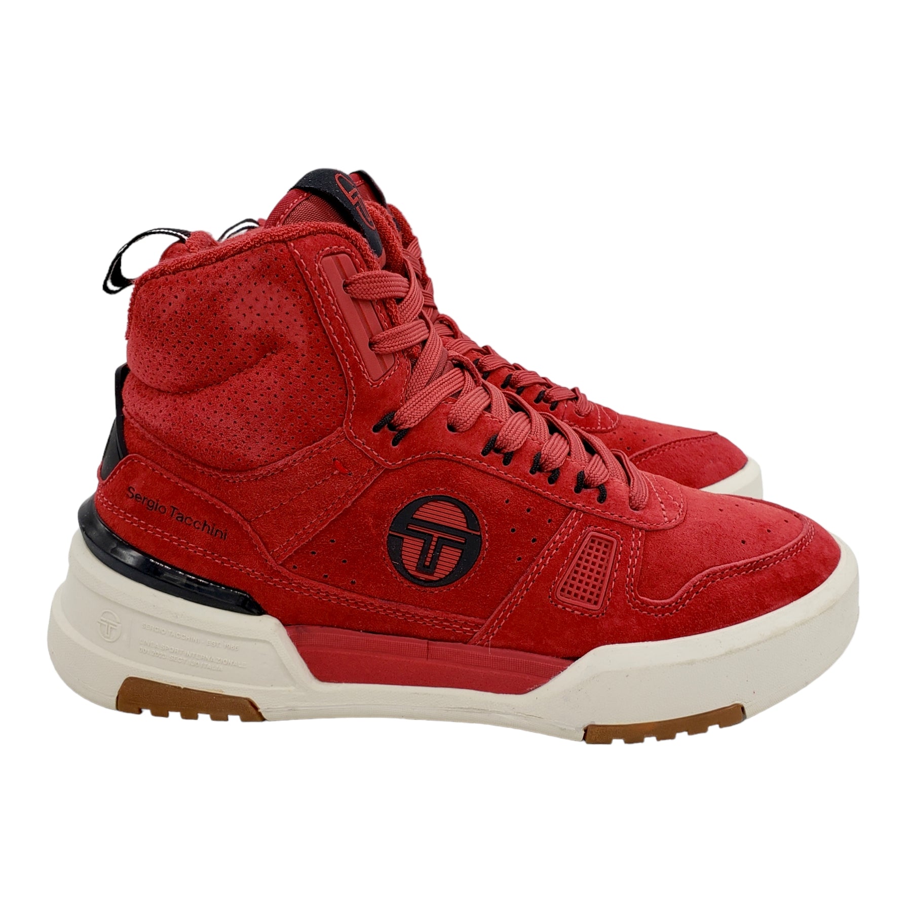 Sergio Tacchini Red High Top Trainers