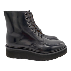 Grenson Hailey Black Leather Ankle Boots