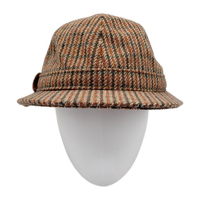 Fox Brown Check Foldable Stalker Hat