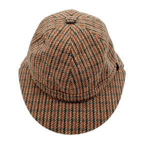 Fox Brown Check Foldable Stalker Hat