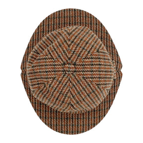 Fox Brown Check Foldable Stalker Hat