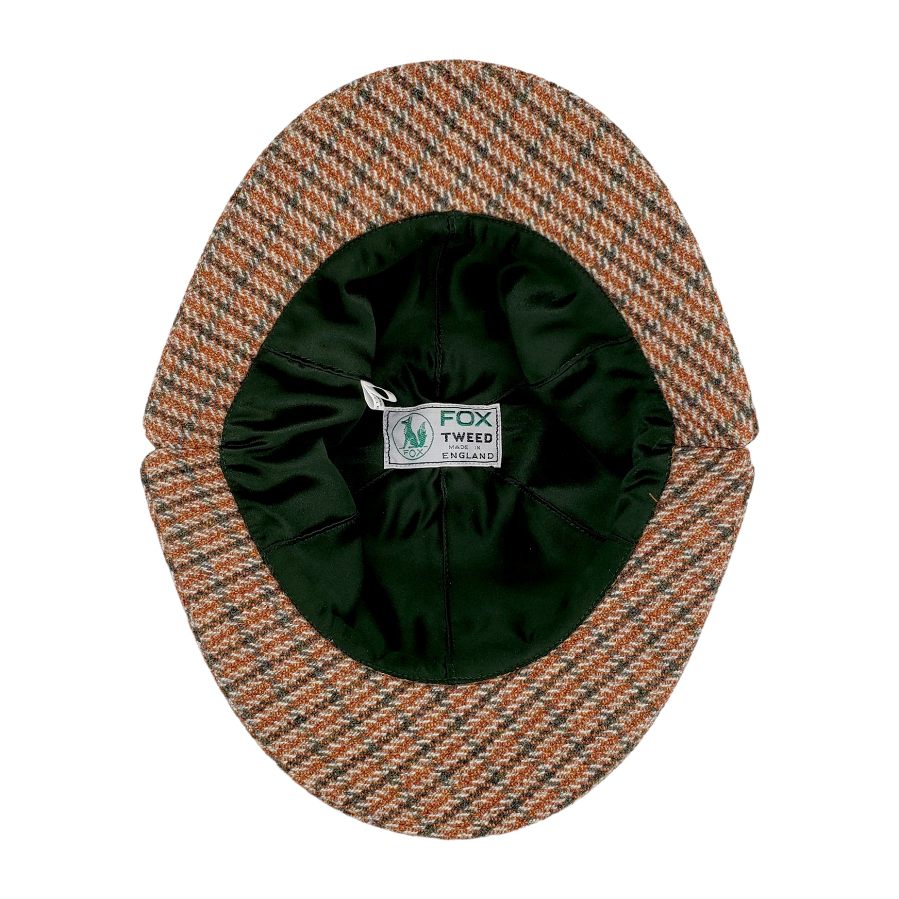 Fox Brown Check Foldable Stalker Hat