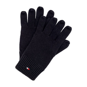Tommy Hilfiger Black Cashmere Blend Gloves