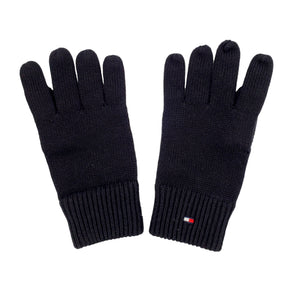 Tommy Hilfiger Black Cashmere Blend Gloves