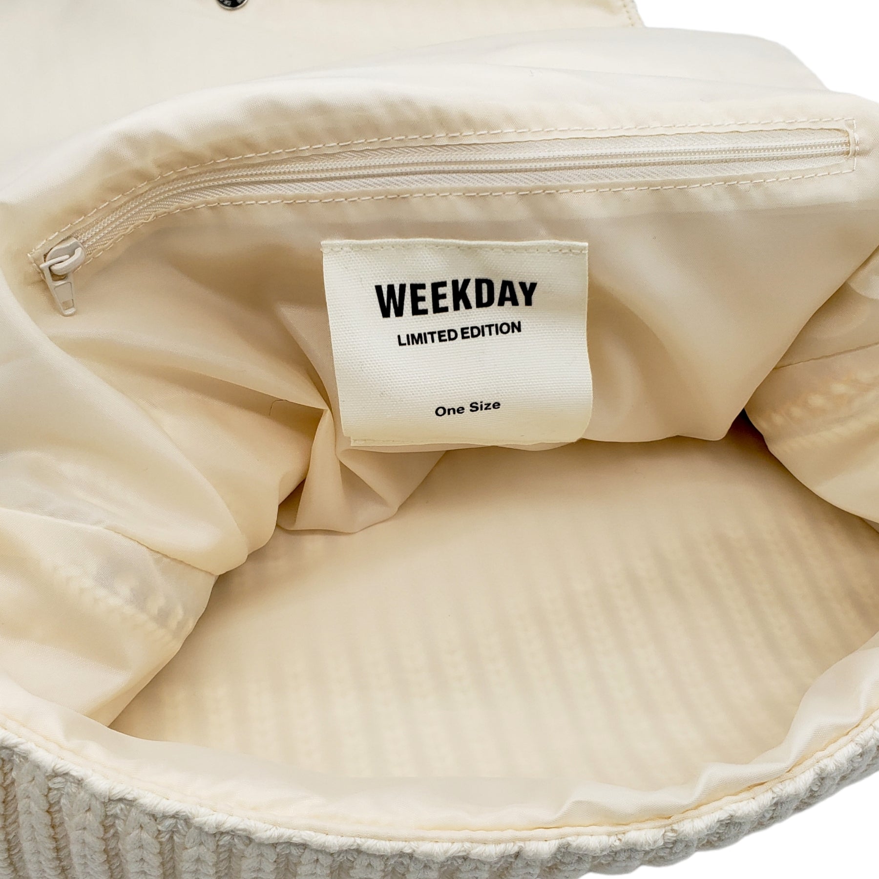 Weekday Limited Ed. Cream Cross Body Bag