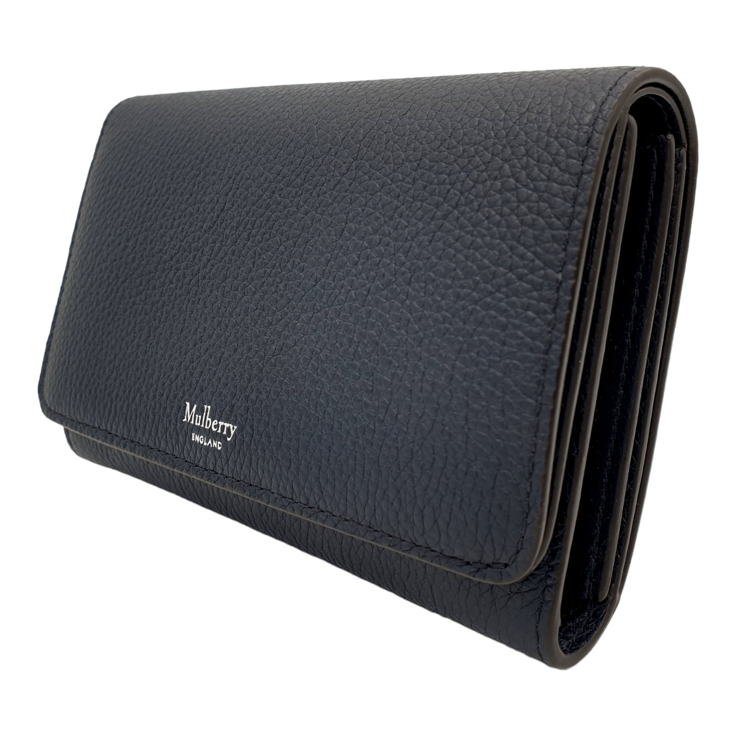 Mulberry Navy Leather French Purse Shop from Crisis Online