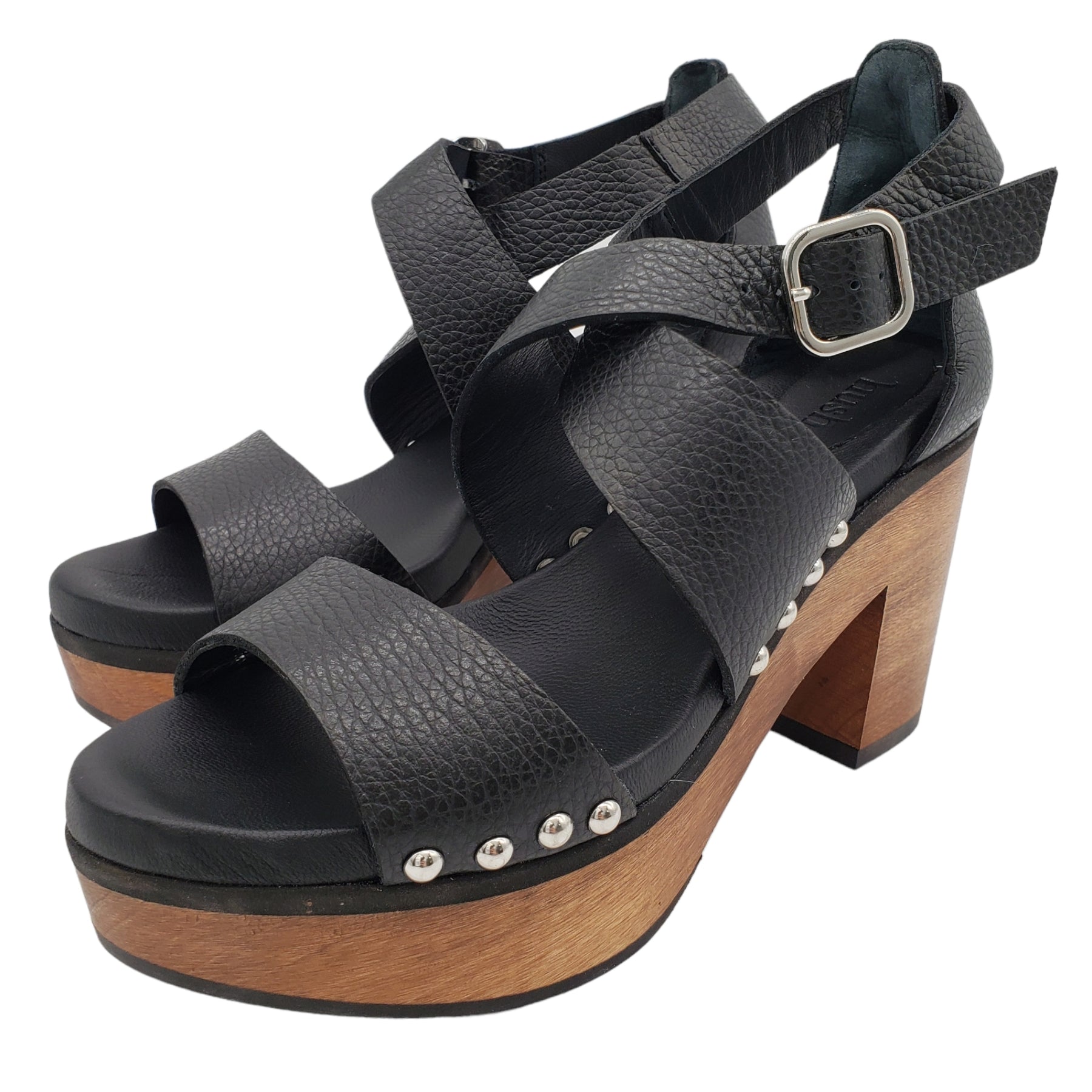 Hush Black Boswell Clogs