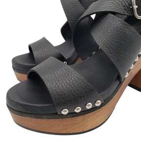 Hush Black Boswell Clogs