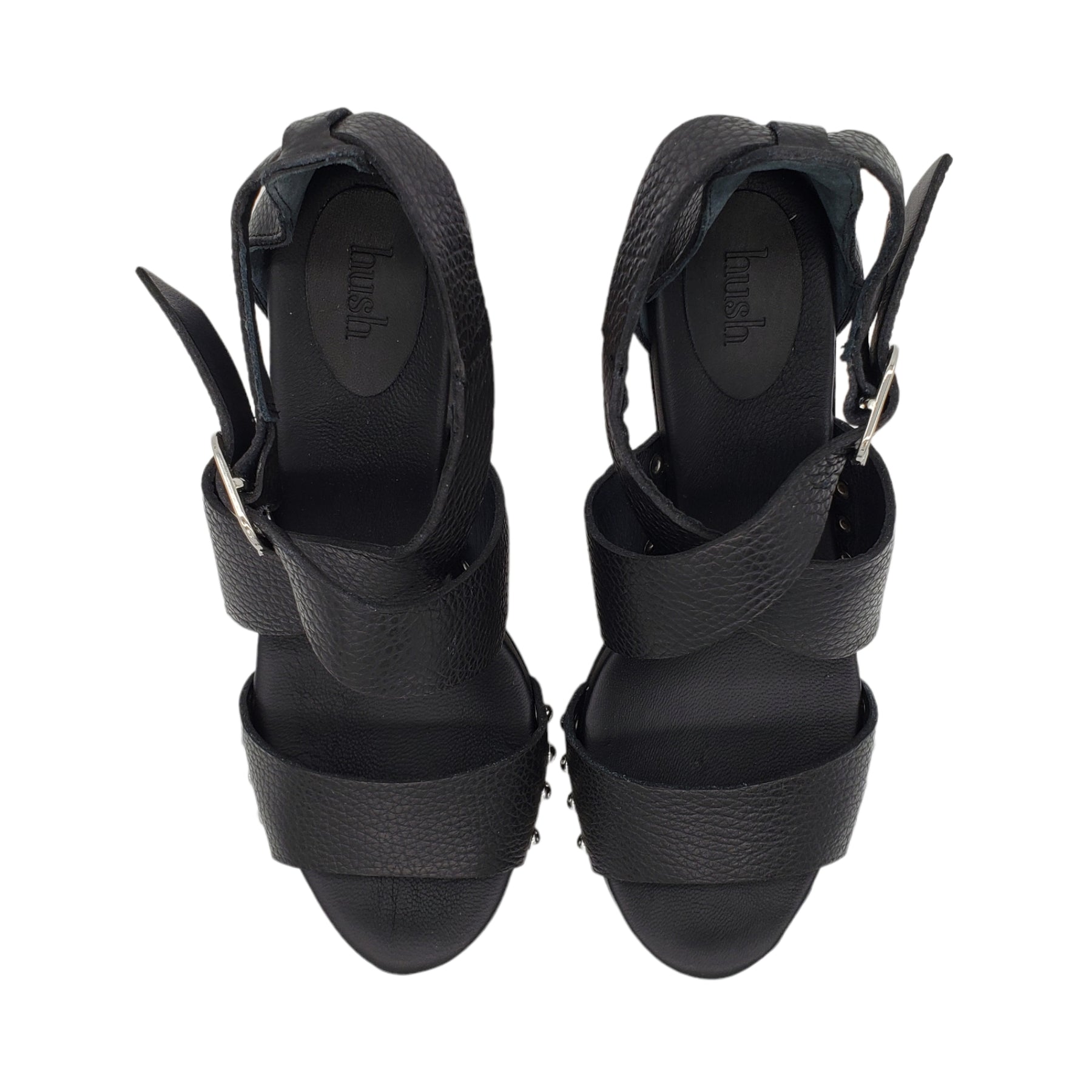 Hush Black Boswell Clogs