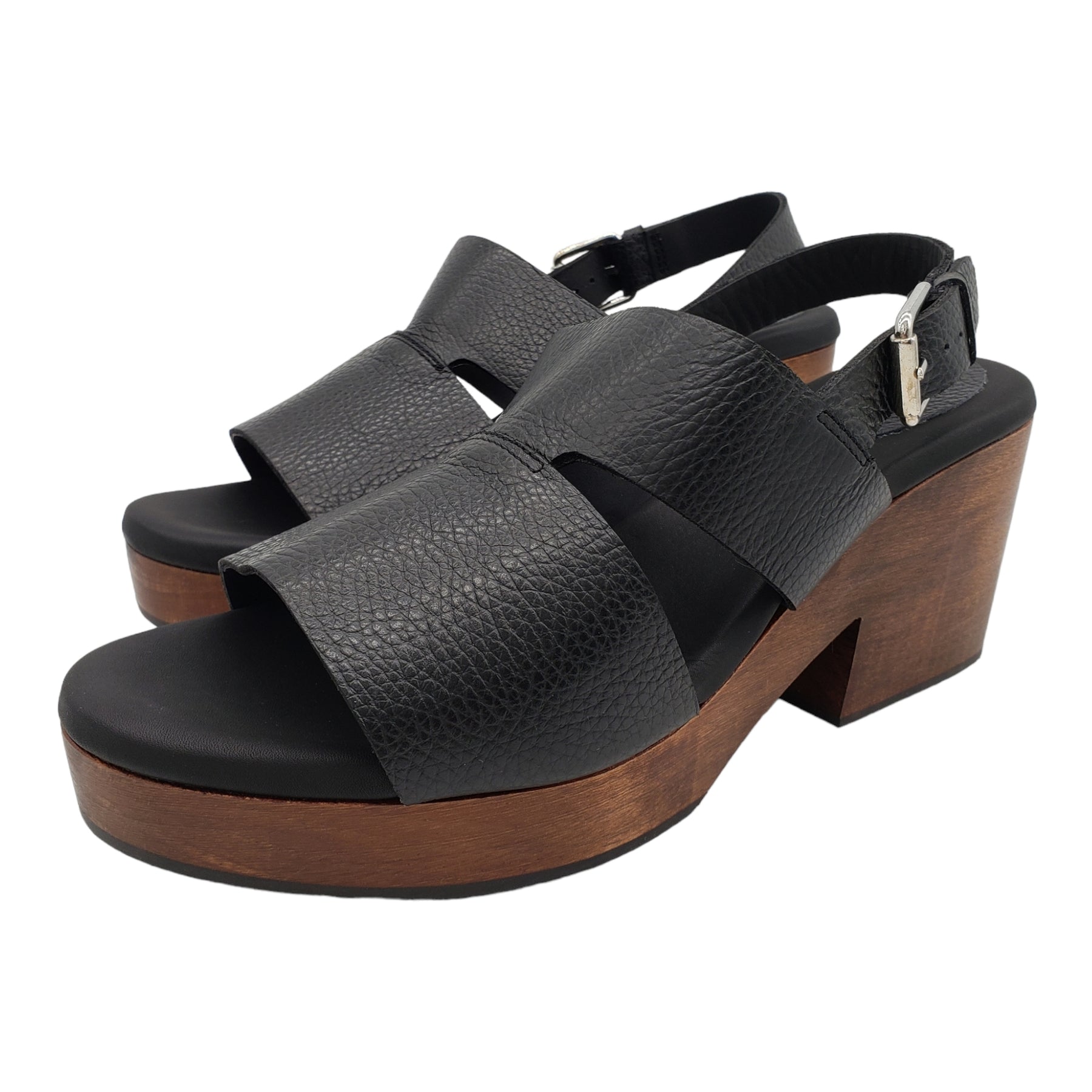 Hush Black Filton Sandals